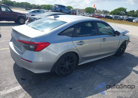 2022 Honda Civic Sport из США, поврежденный, VIN 2HGFE2F58NH574988